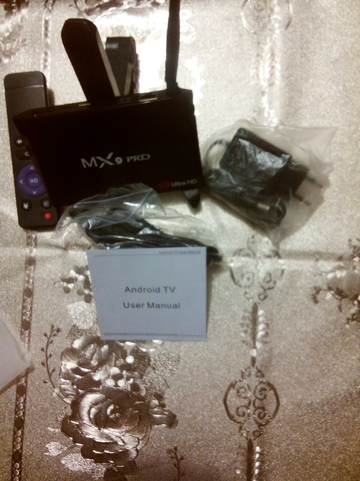 Box TV numérique HEVC lecteur multimédia USB pour soirées cinéma