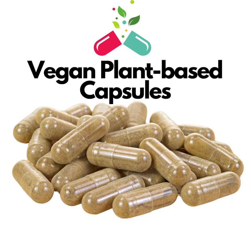 Extracto de zarzaparrilla suplemento herbal cápsulas veganas naturales, 60 unidades Foto 3 de 4