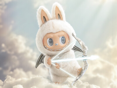 THE MONSTERS Angel in Clouds ZIMOMO Vinyl Plush 58cm | eBay