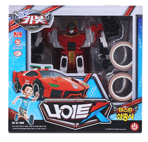 2024 NEW Hello Carbot Masking Trio KNIGHT X Transformer Robot/korea toy - Picture 1 of 6