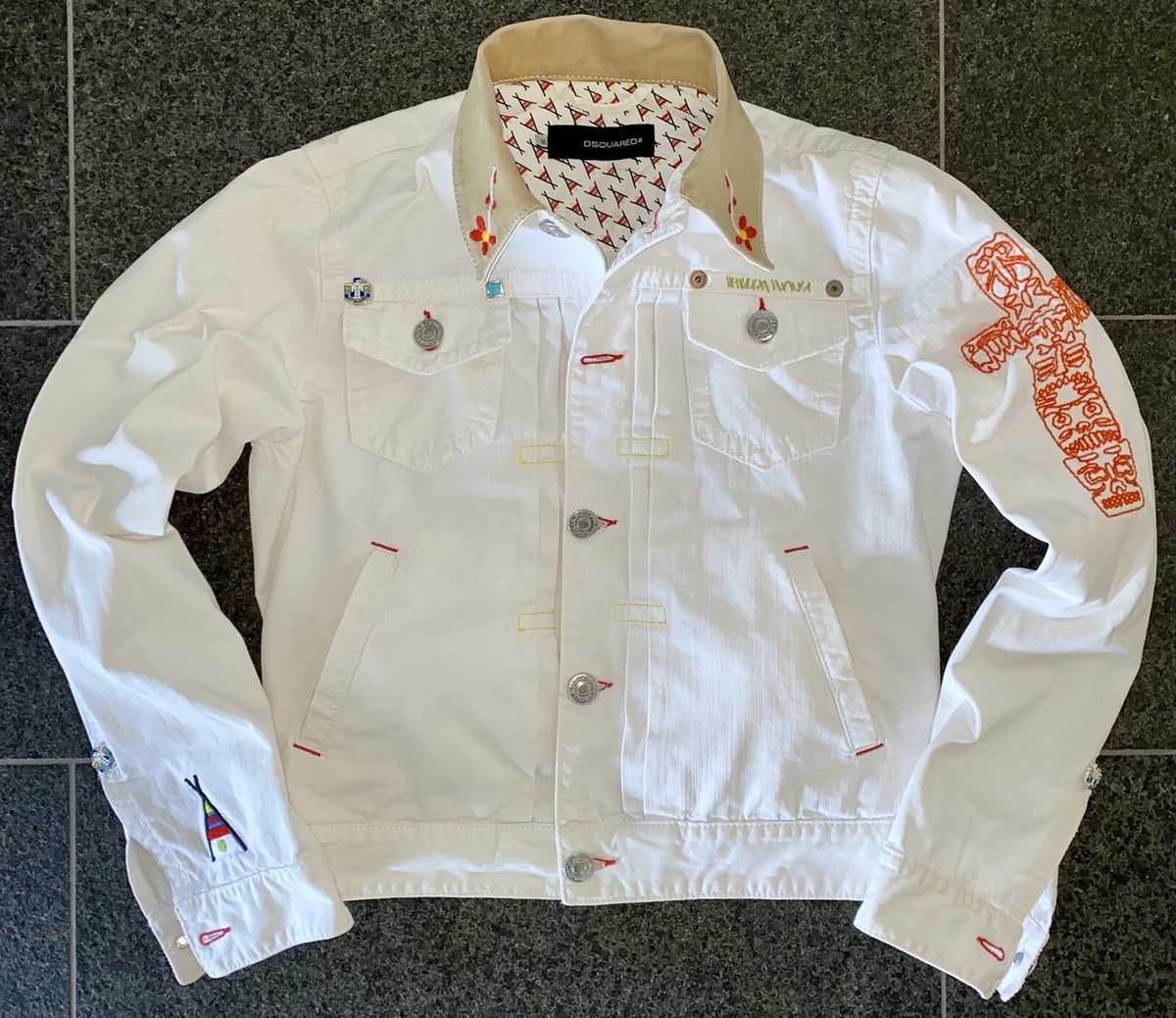 Dsquared2 S/S 2006 Western 50 Jeans Jacket Cowboy Jacke Dsquared2 S/S 2006 Western 50 Jeans Jacket Cowboy Jacke