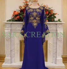 Elegant Dubai Kaftan Royal Abaya Beach Farasha Moroccan  Caftan Arabic Dress
