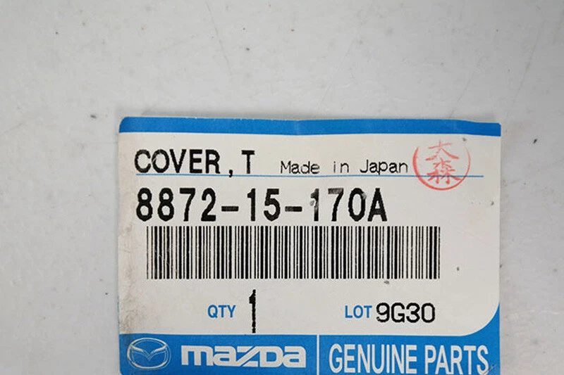 Carcasa termostato refrigerante motor Mazda RX-7 1981-1985 OEM NUEVO 8872-15-170A Foto 3 de 3