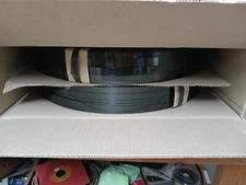 machine grade polyester strapping 5/8 x 0.30 x 1800ft 16x3 black ps4820