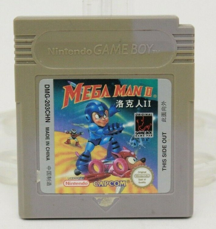 MEGA MAN II ゲームボーイソフト Mega Man II (Nintendo Gameboy) Chinese Variant Tested