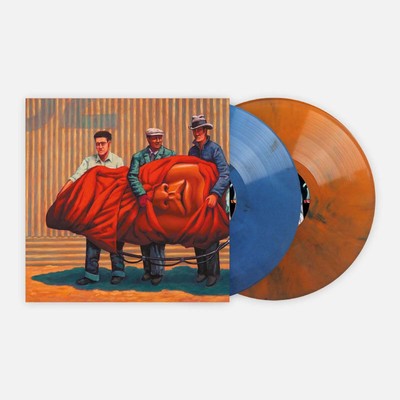 The Mars Volta ''Amputechture'' Blue Orange Galaxy Color Vinyl LP Record