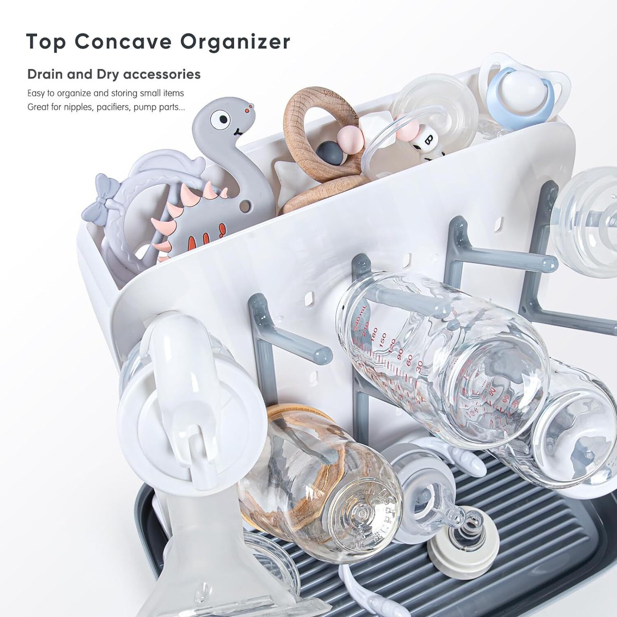 Bottle Sterilizer And Dryer Tree-Shaped Baby Bottle Drying Rack