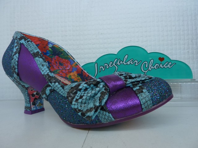 irregular choice ascot purple