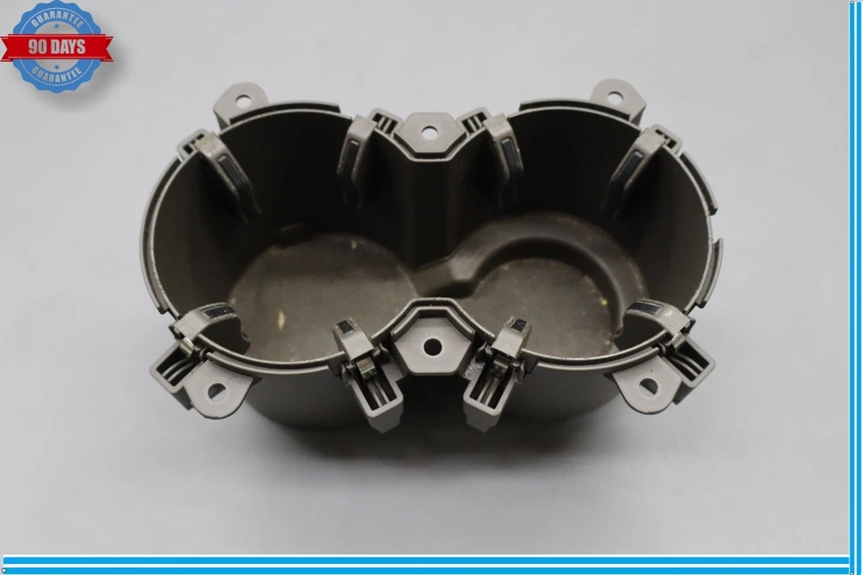 Оригинальная передняя центральная консоль Audi Q5 SQ5 13–17 годов выпуска с двойным подстаканником и лотком для напитков - Изображение 4 из 4