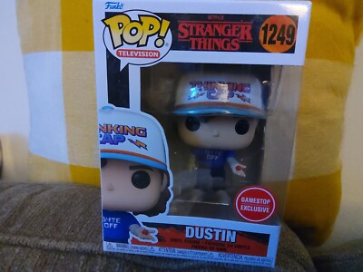 2022 Funko Pop Dustin #1249 Stranger Things GameStop Exclusive | eBay