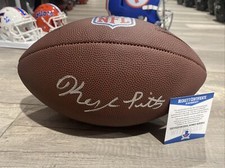 Kyle Pitts Autographed Signed Football Duke Replica Beckett BAS COA NFL Draft