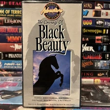 The Courage of Black Beauty 1957 VHS Johnny Crawford Classic Family Horse Movie