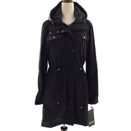 Badgley Mischka black women Anorak/2 way coat Size XS - Picture 7 of 12