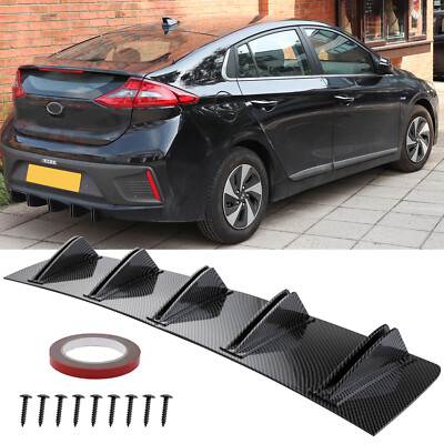 For Chevrolet Malibu  Rear Bumper lip Spoiler Splitter Diffuser Carbon Fiber