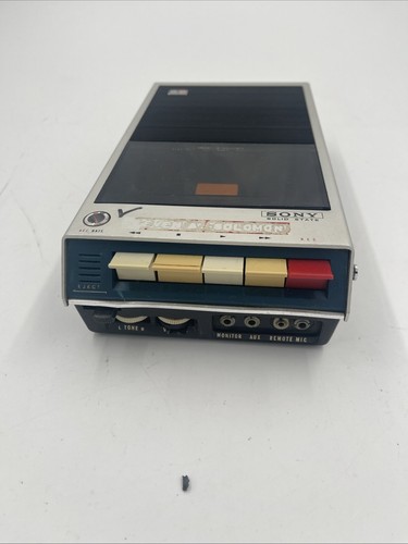 Vintage SONY TC-90 Cassette-Corder Recorder With Case NOT tested - Picture 6 of 10