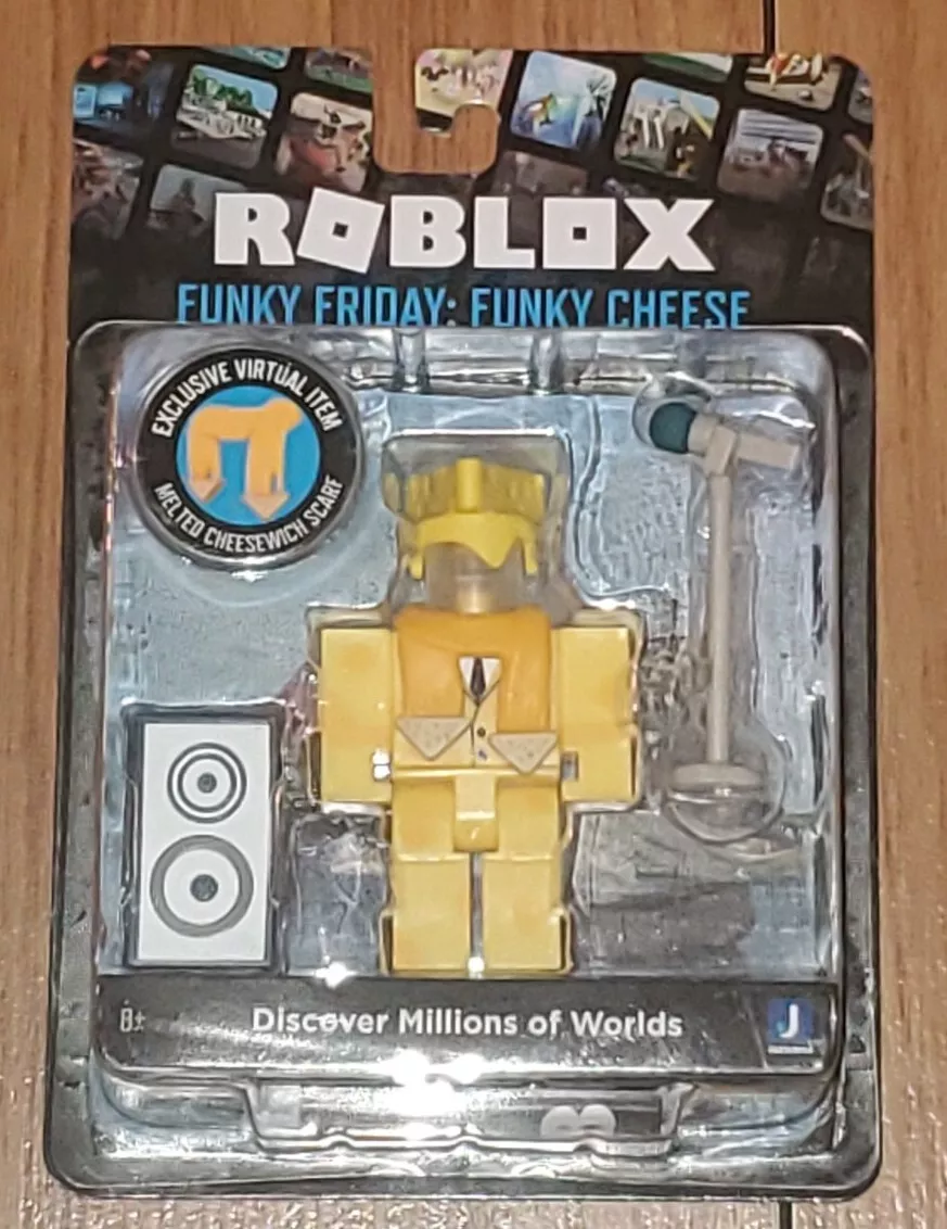 Roblox - Funky Friday: FUNKY CHEESE & Exclusive Virtual Item Code 2022 NIB