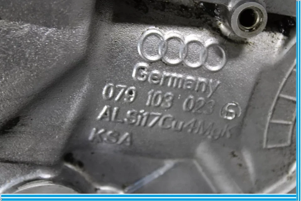 Оригинальный блок двигателя 11–12 Audi A8 Quattro D4 4,2 л V8 079103023 - Изображение 4 из 4