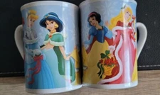 2x 2008 Disney Princesses Coffee Or Hot Chocolate Mugs