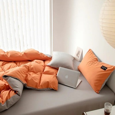 Bedding Set Home Textile Dormitory Bed Linen Quilt Cover INS Style Bedding Set