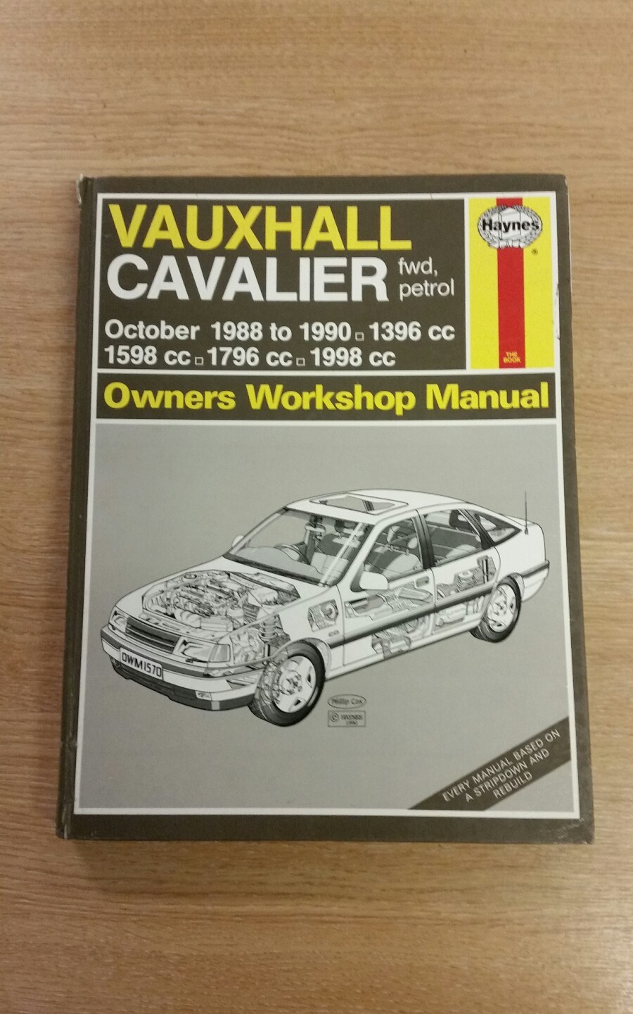 vauxhall cavalier mk3 haynes manual 1988 to 1994 fwd petrol Array -  vauxhall cavalier petrol 1988 to 1995 f to n reg haynes workshop rh ebay