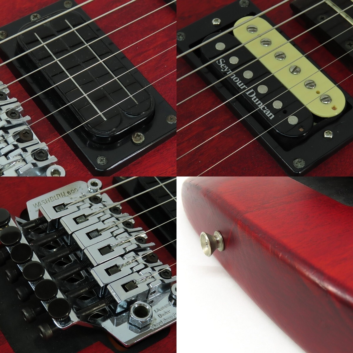 Used Washburn N2 Padauk Stain Nuno Bettencourt Signature Used Washburn N2 Padauk Stain Nuno Bettencourt Signature