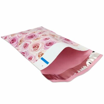 Designer Poly Mailers Plastic Envelopes Shipping Bags Custom #SmileMail 