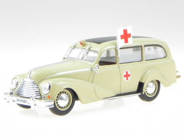 Emw 340-4 Kombi SanitäTskraftwagen DDR Ostalgie Modellauto Atlas 1:43-image