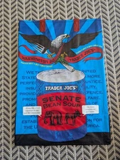 1 Washington DC Trader Joe's & Everyday Reusable Shopping Tote Bag 6 Gallon NWT