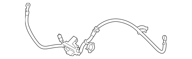 Cable de arranque Motorcraft WC-96573 para Ford Transit Connect 16-18 2,5 L-L4 Foto 2 de 3