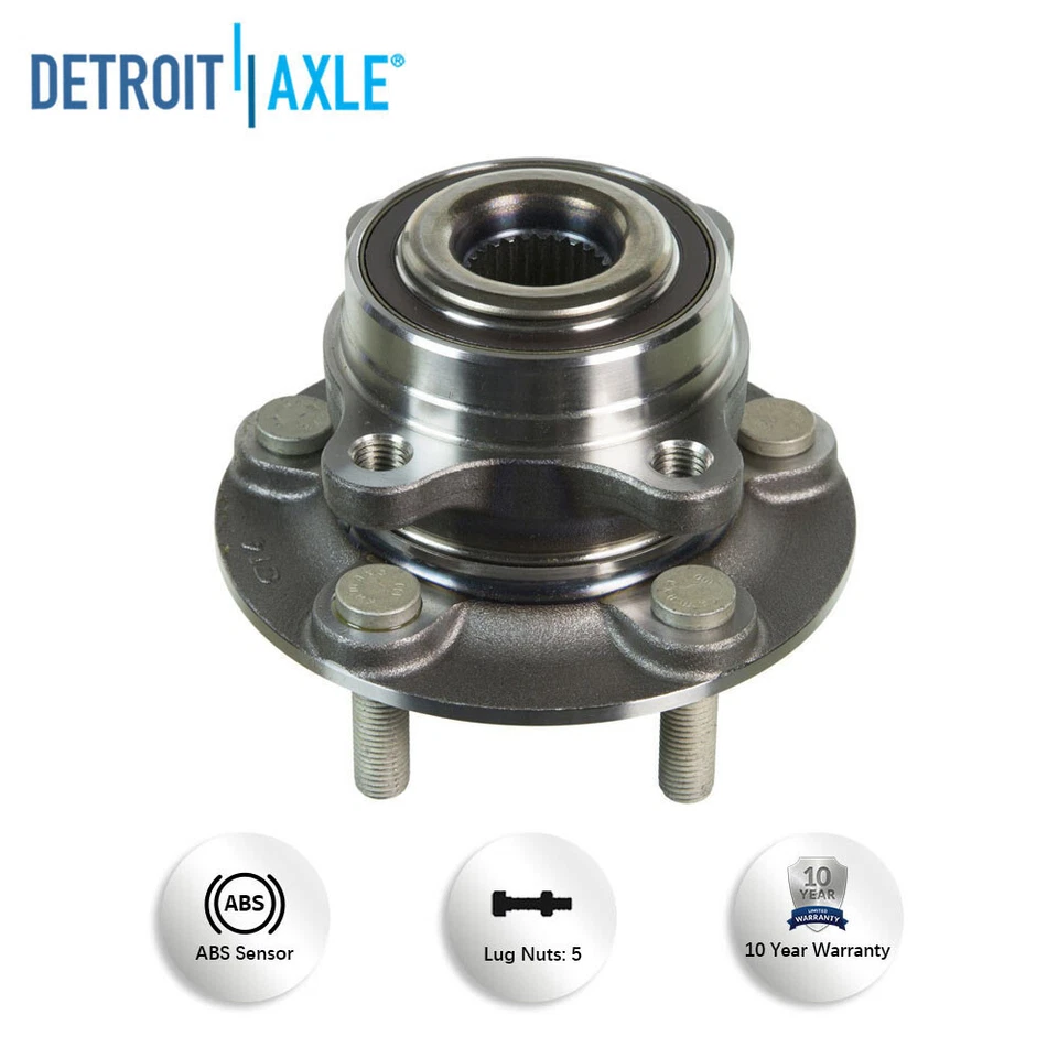 Conjunto de buje de cojinete de rueda delantera para Ford Fusion Lincoln MKZ 2013 2014 2015 2016 Foto 4 de 4