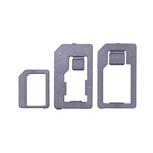 Convertitore Adattatore Kit Micro Scheda 4in1 Nano SIM Card per Iphone 5 6 Ipadv - 第 5/9 張圖片