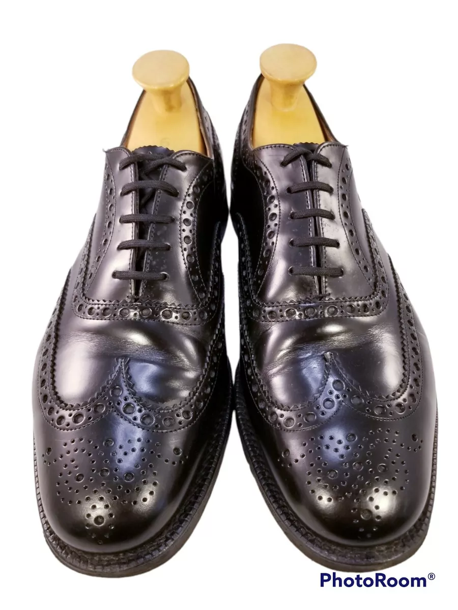 CHURCH'S BURWOOD CUSTOM GRADE MADE IN ENGLAND WINGTIP MEN SHOES OXFORDS 9 G/10