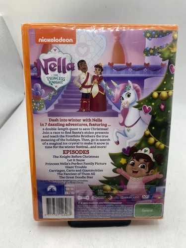 Nella the Princess Knight - The Knight Before Christmas ~ DVD ~ Region 4 ~ S14 - Picture 2 of 2