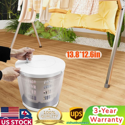 #ad #ad 2 in 1 Non Electric Washing Machine Compact Washer Spin Dryer Hand Washer $63.38