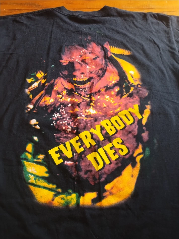 Vintage House of 1000 Corpses Rob Zombie Horror Movie T-shirt XL 2002 - Image 3 of 4