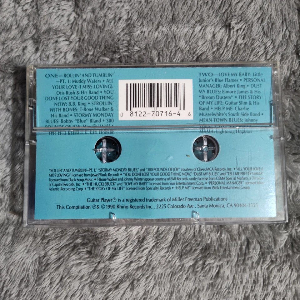 Guitar Player Presents Legends of Guitar:  Electric Blues, Vol. 1 CASSETTE EX - Image 2 of 3