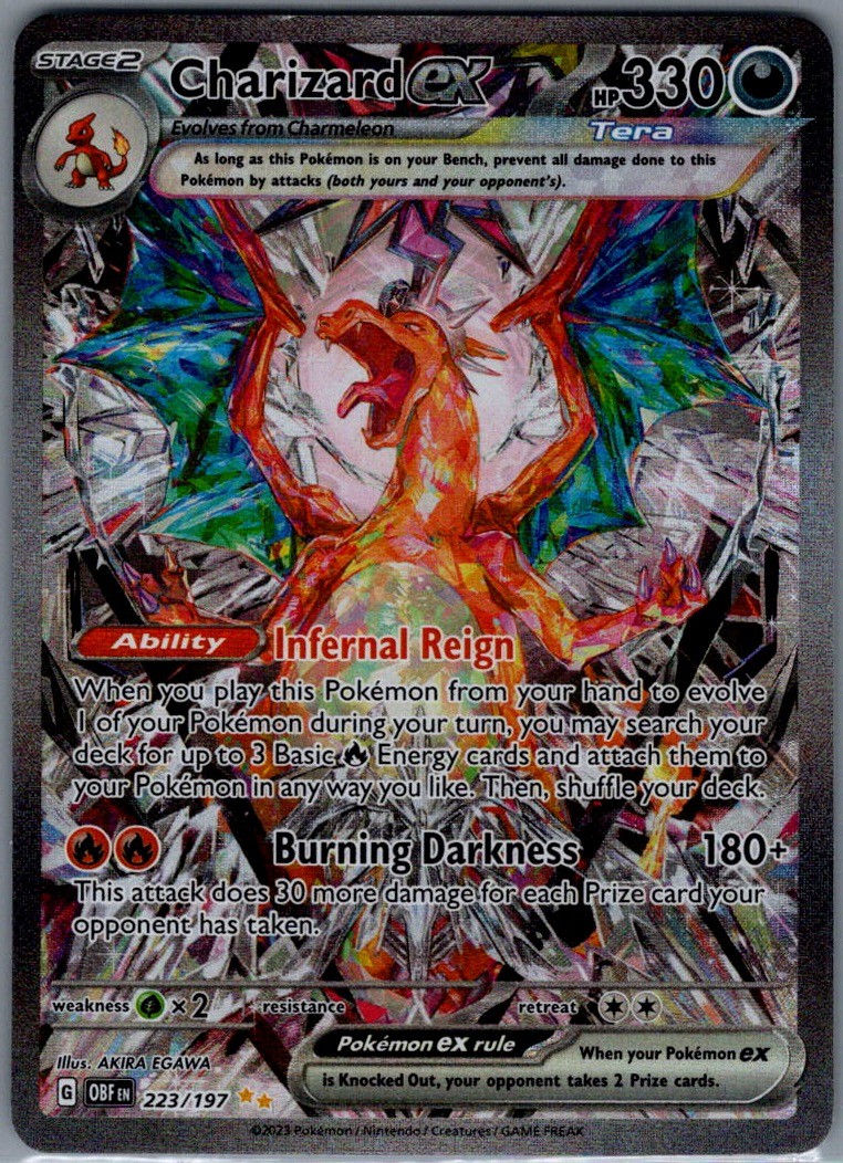 Charizard ex Special Illustration Rare SV03: Obsidian Flames 223