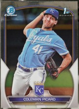2023 Bowman Draft #BDC-161 Coleman Picard Chrome Baseball VG