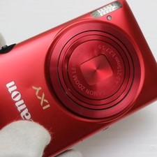 Canon IXY 410F PowerShot ELPH 300 HS Red Digital Camera 12.1MP 5x Zoom Exc+++