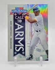2025 Panini Crusade GARY SHEFFIELD Call To Arms Silver Prizm BREWERS #4