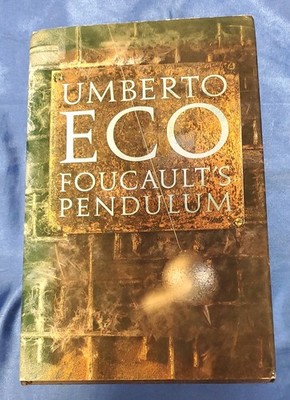 Umberto Eco Foucault's Pendulum 1989 HARDBACK 