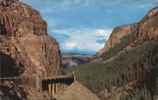 Golden Gate Canyon Viaduct,Yellowstone National Park HAYNES STUDIOS INC. Vintage
