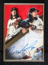 2019 Topps Gold Label Framed Auto Red 13/25 Dereck Rodriguez #GLA-DR Auto 0b0