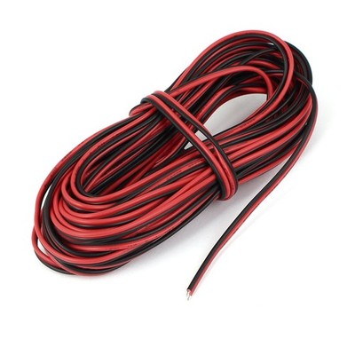 Kupfer Zinn 2 Kerne Kabel Draht 8M 20Ft Stromversorgungskabel Netzkabel