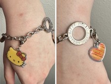 2010 Hello Kitty Charm Bracelet Sanrio Vintag...