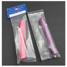 Vintage RC Car Buggy GS Racing Florescent Pink & Purple Engine Exhaust Coupler