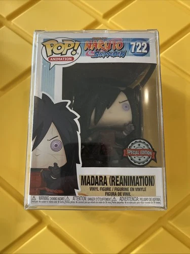 FUNKO POP ! MADARA (REANMATION) 722 SPECIAL EDITION NARUTO ANIMATION +Protector