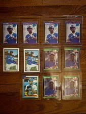 1989 Ken Griffey Jr. Donruss / Bowman / The Rookies (11)Card Lot Centered Clean