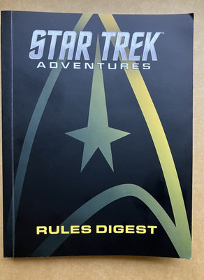Star Trek Adventures RPG - Rules Digest Modiphius PB Mint Condition