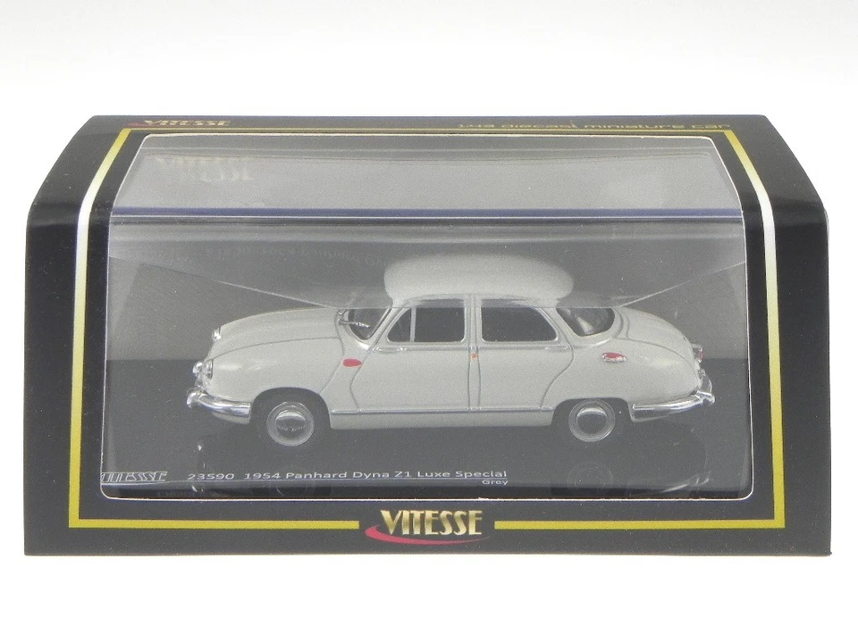 Panhard Dyna Z1 Luxe Special 54 grey diecast model car 23590 Vite 1/43 - Image 4 of 4